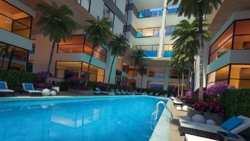 Элитные 3-комнатные апартаменты 65 м² в центре Кирении с собственным бассейном на балконе Северный Кипр фото 4