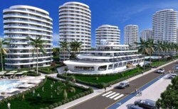 Квартира студия 45 м² в элитном комплексе в 800 м от пляжа long beach/Фамагуста/Северный Кипр фото 6